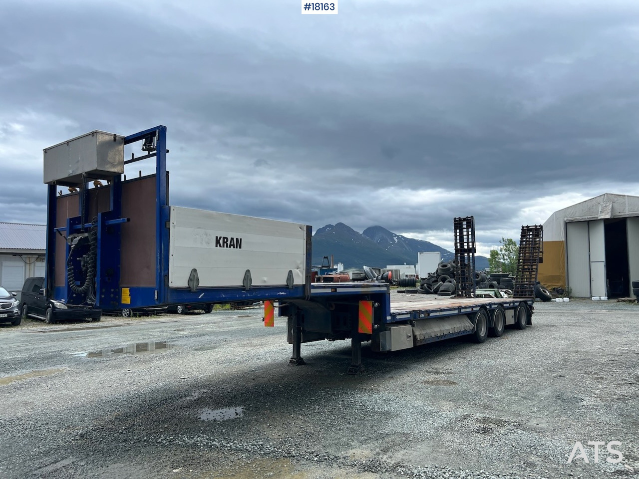 HRD maskinhenger - Autotransporter semi-trailer: picture 1 HRD maskinhenger - Autotransporter semi-trailer: picture 1