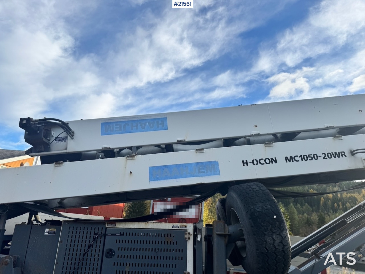 Belt conveyor Haahjem H-OCON MC1050-20WR Transportbånd: picture 28