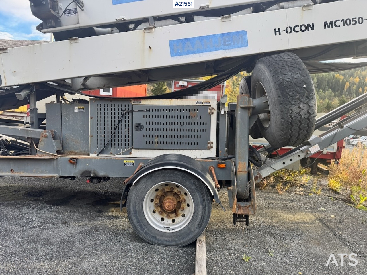 Belt conveyor Haahjem H-OCON MC1050-20WR Transportbånd: picture 30