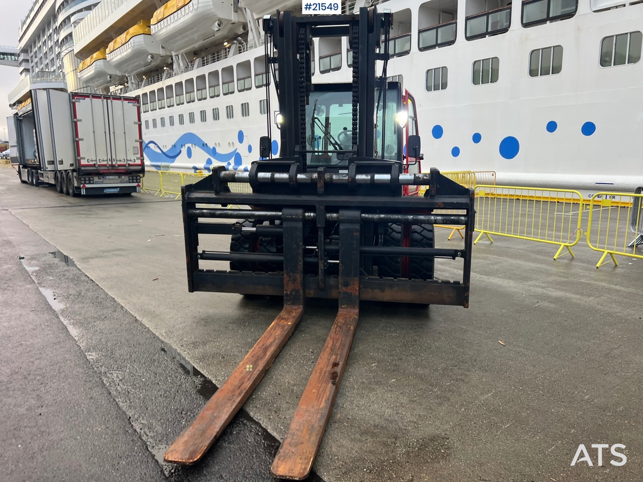 Hangcha CPCD120 Gaffeltruck m/ hydrauliske gafler, sideforskyvning og lite timer - Diesel forklift: picture 5 Hangcha CPCD120 Gaffeltruck m/ hydrauliske gafler, sideforskyvning og lite timer - Diesel forklift: picture 5