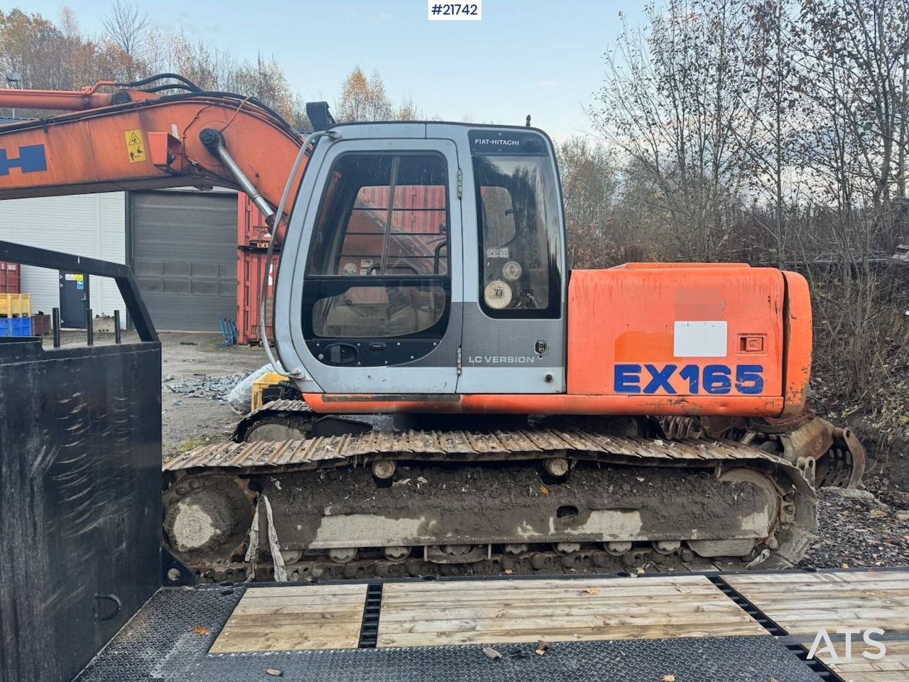Hitachi EX165 - Crawler excavator: picture 5 Hitachi EX165 - Crawler excavator: picture 5