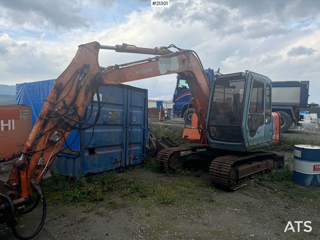 Hitachi EX60 - Crawler excavator: picture 2 Hitachi EX60 - Crawler excavator: picture 2