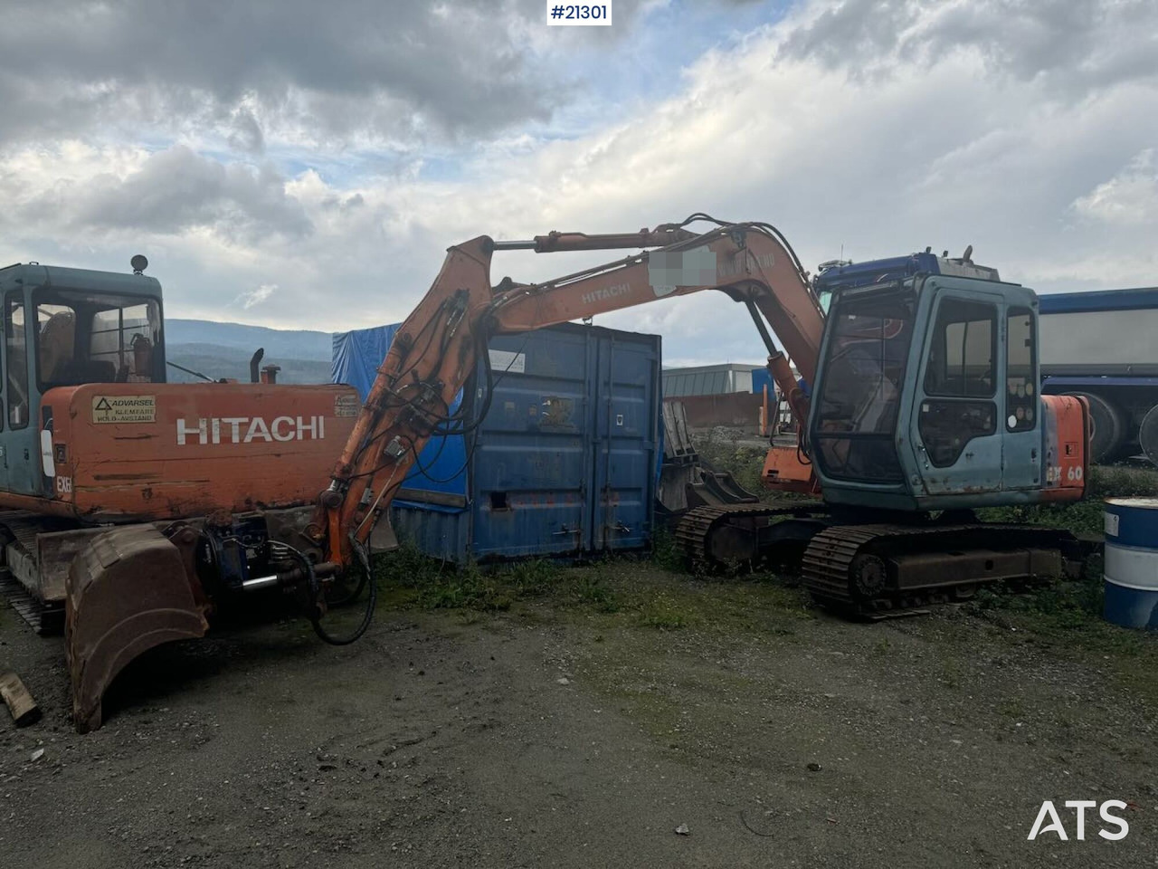 Hitachi EX60 - Crawler excavator: picture 1 Hitachi EX60 - Crawler excavator: picture 1