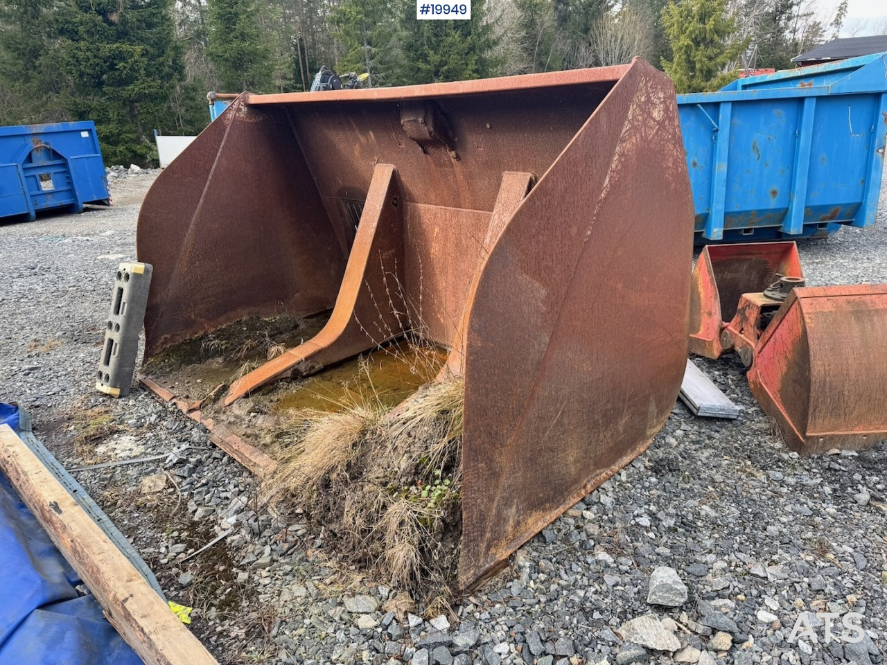 Høytippende Skuffe til Hjullaster - Loader bucket: picture 1 Høytippende Skuffe til Hjullaster - Loader bucket: picture 1