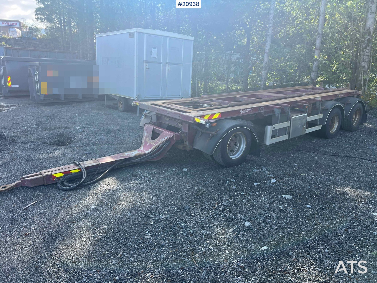 Istrail 3 akslet krokslep - Roll-off/ Skip trailer: picture 5 Istrail 3 akslet krokslep - Roll-off/ Skip trailer: picture 5
