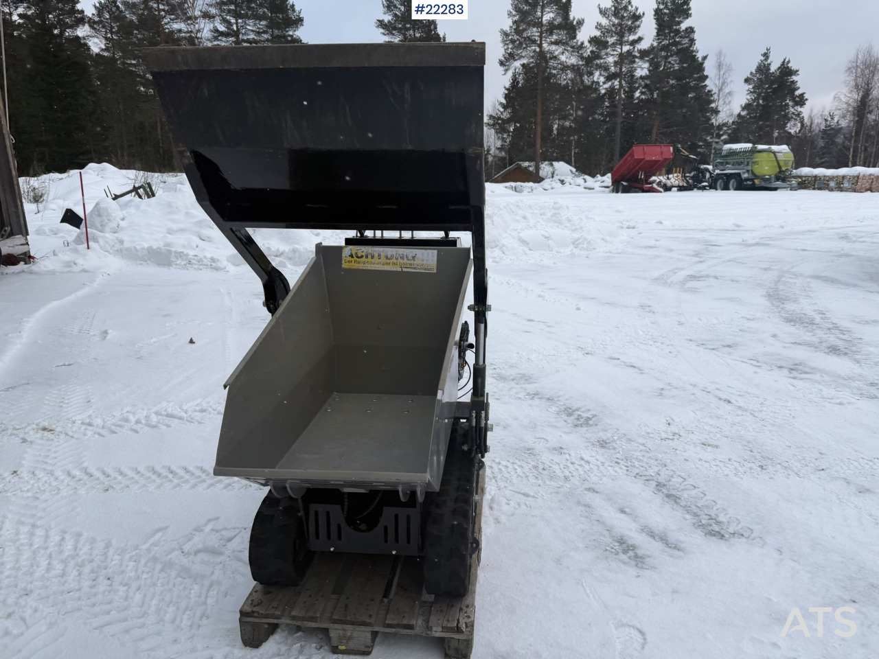 Jansen RD-600s selvlastende beltedumper - Crawler dumper: picture 4 Jansen RD-600s selvlastende beltedumper - Crawler dumper: picture 4