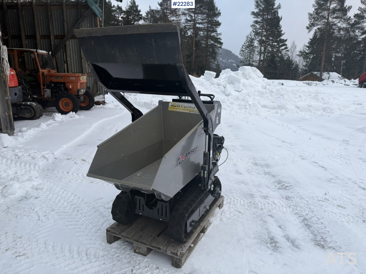 Jansen RD-600s selvlastende beltedumper - Crawler dumper: picture 3 Jansen RD-600s selvlastende beltedumper - Crawler dumper: picture 3