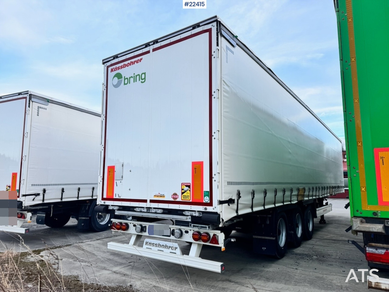 Kaessbohrer 2023 Kaessbohrer Maxima Kappelltralle – Eu-godkjent - Curtainsider semi-trailer: picture 5 Kaessbohrer 2023 Kaessbohrer Maxima Kappelltralle – Eu-godkjent - Curtainsider semi-trailer: picture 5