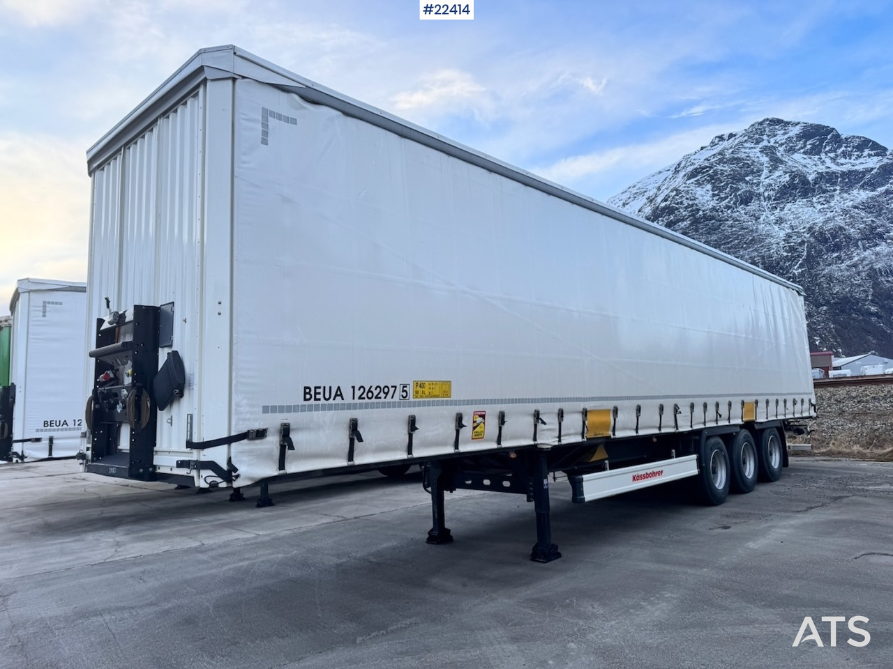 Kaessbohrer 2023 Kaessbohrer Maxima Kappelltralle – Eu-godkjent - Curtainsider semi-trailer: picture 4 Kaessbohrer 2023 Kaessbohrer Maxima Kappelltralle – Eu-godkjent - Curtainsider semi-trailer: picture 4