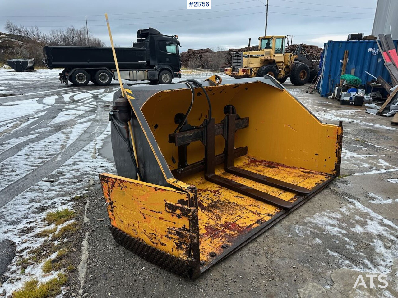 Klappvingeskuffe til hjullaster - Loader bucket: picture 2 Klappvingeskuffe til hjullaster - Loader bucket: picture 2