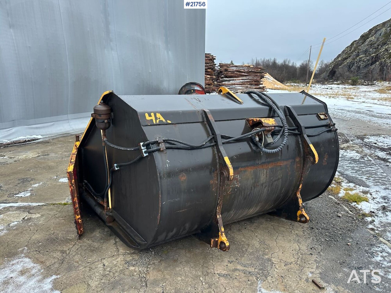 Klappvingeskuffe til hjullaster - Loader bucket: picture 5 Klappvingeskuffe til hjullaster - Loader bucket: picture 5