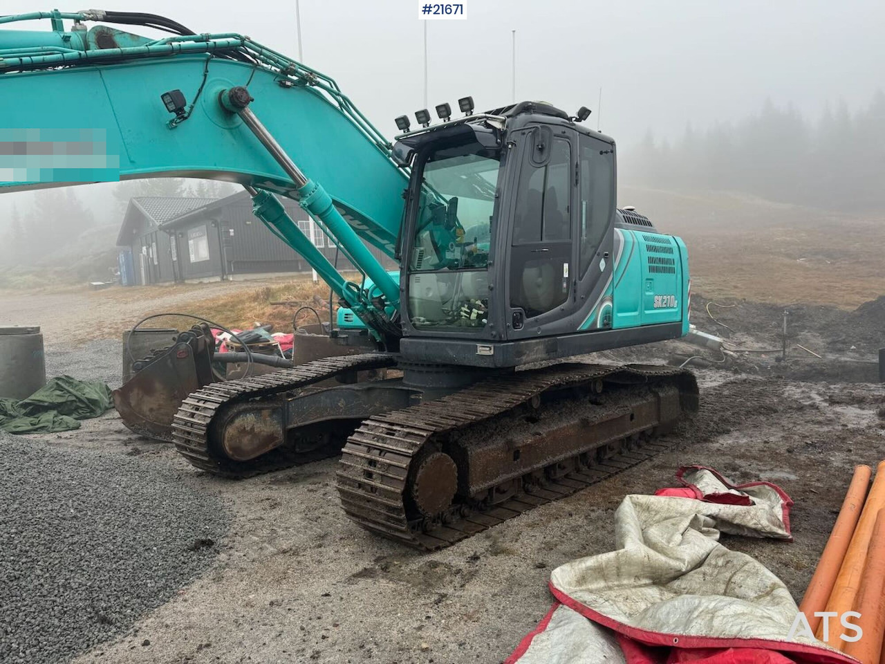 Kobelco SK210LC-10 Beltegraver m/ pusseskuffe, tilt og GPS - Crawler excavator: picture 3 Kobelco SK210LC-10 Beltegraver m/ pusseskuffe, tilt og GPS - Crawler excavator: picture 3