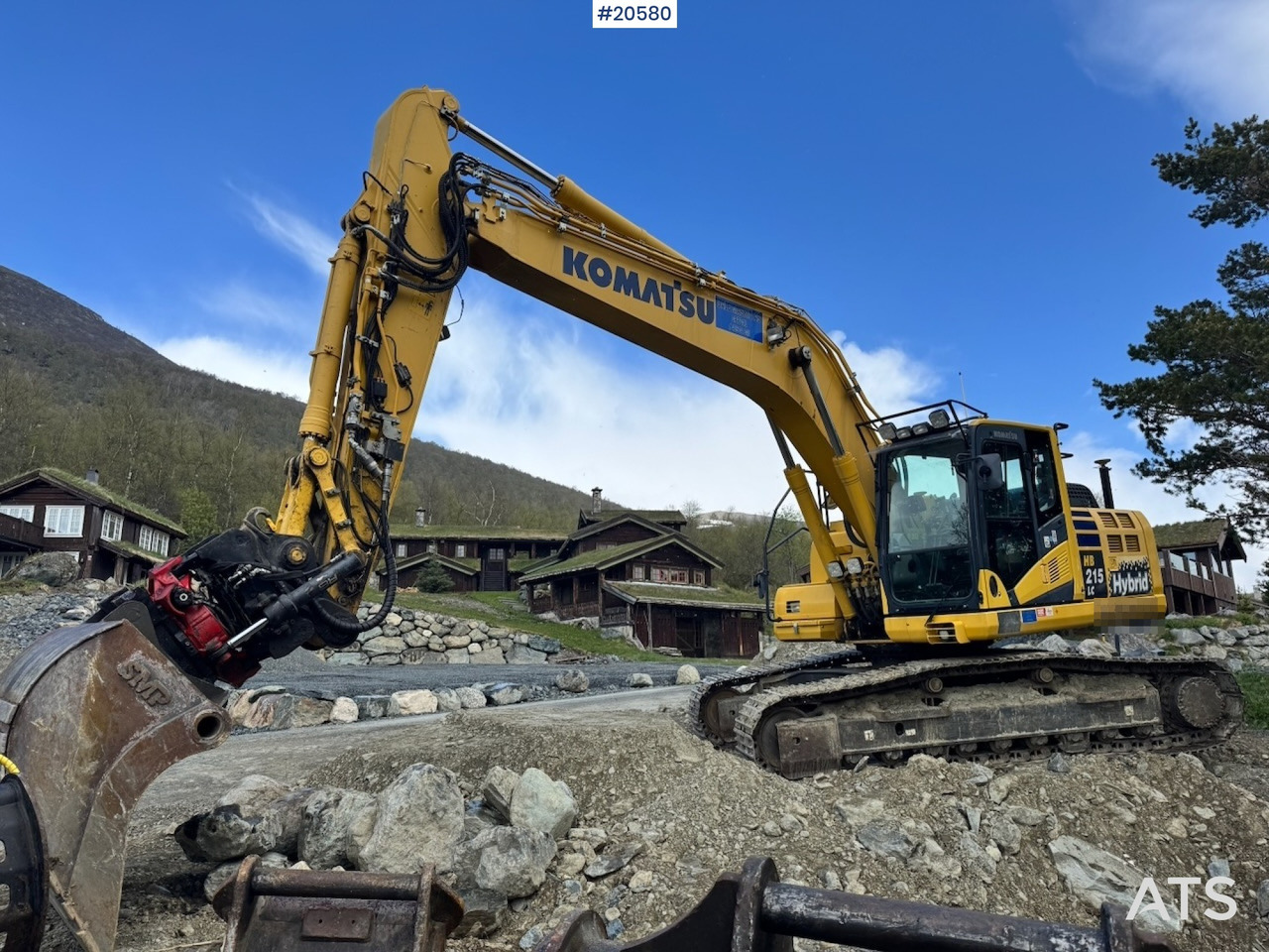Excavator Komatsu HB215LC-2: picture 9