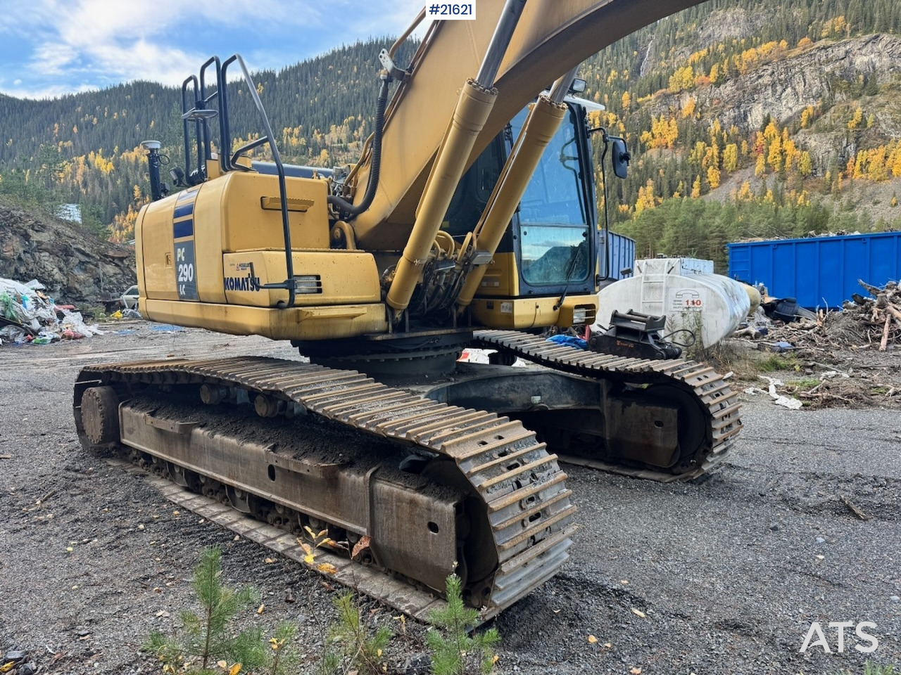 Crawler excavator Komatsu Komatsu PC290LC-10 m/ Rototilt, 2 skuffer og GPS. Nytt understell!: picture 8 Crawler excavator Komatsu Komatsu PC290LC-10 m/ Rototilt, 2 skuffer og GPS. Nytt understell!: picture 8