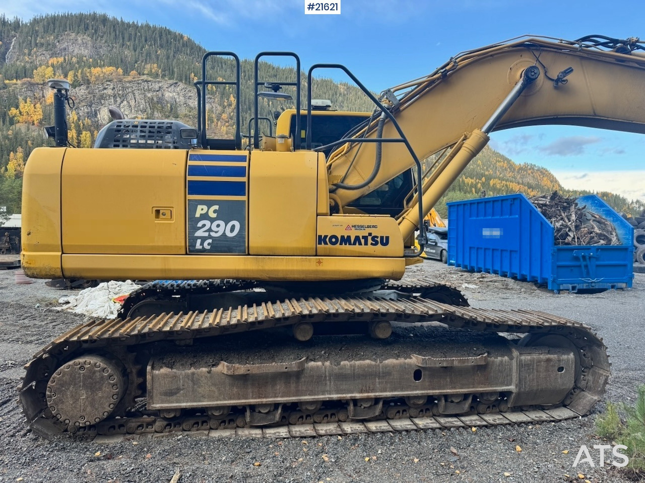 Crawler excavator Komatsu Komatsu PC290LC-10 m/ Rototilt, 2 skuffer og GPS. Nytt understell!: picture 7 Crawler excavator Komatsu Komatsu PC290LC-10 m/ Rototilt, 2 skuffer og GPS. Nytt understell!: picture 7
