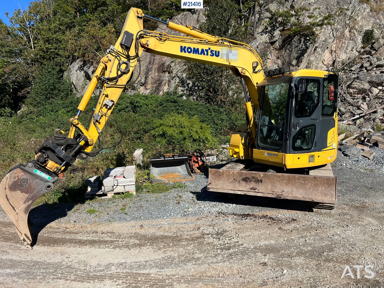 Komatsu PC78US - Crawler excavator: picture 2 Komatsu PC78US - Crawler excavator: picture 2