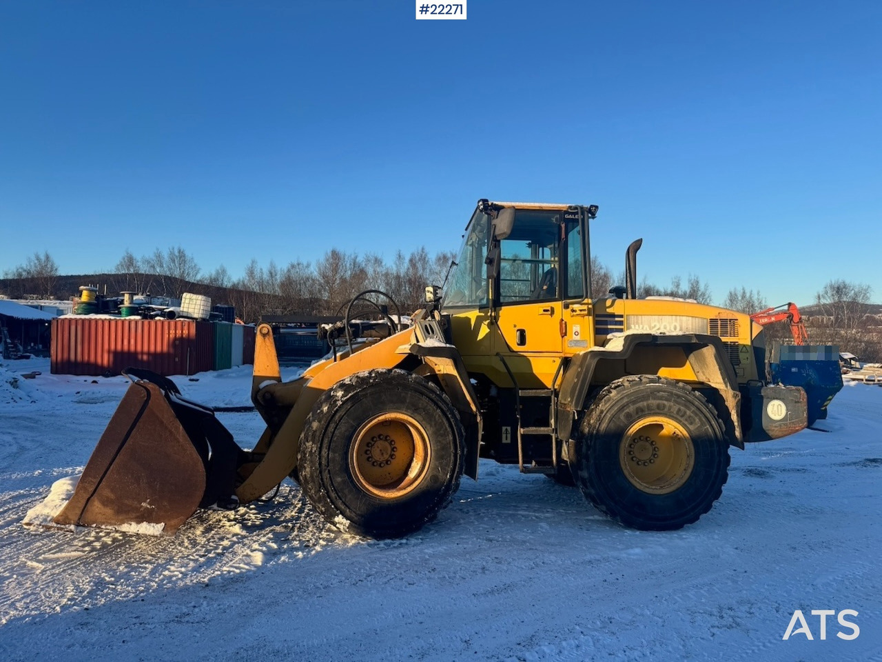 Komatsu WA200-5 Hjullaster. Rep objekt. SE VIDEO - Wheel loader: picture 3 Komatsu WA200-5 Hjullaster. Rep objekt. SE VIDEO - Wheel loader: picture 3