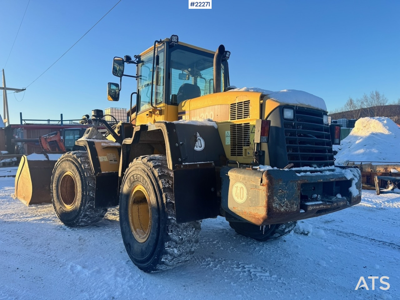 Komatsu WA200-5 Hjullaster. Rep objekt. SE VIDEO - Wheel loader: picture 5 Komatsu WA200-5 Hjullaster. Rep objekt. SE VIDEO - Wheel loader: picture 5