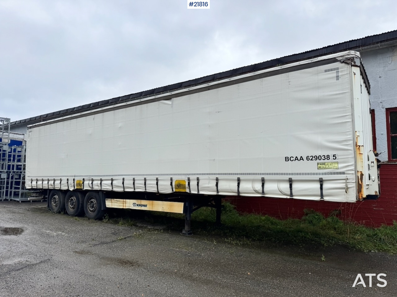 Krone Kapelltralle - Curtainsider semi-trailer: picture 2 Krone Kapelltralle - Curtainsider semi-trailer: picture 2