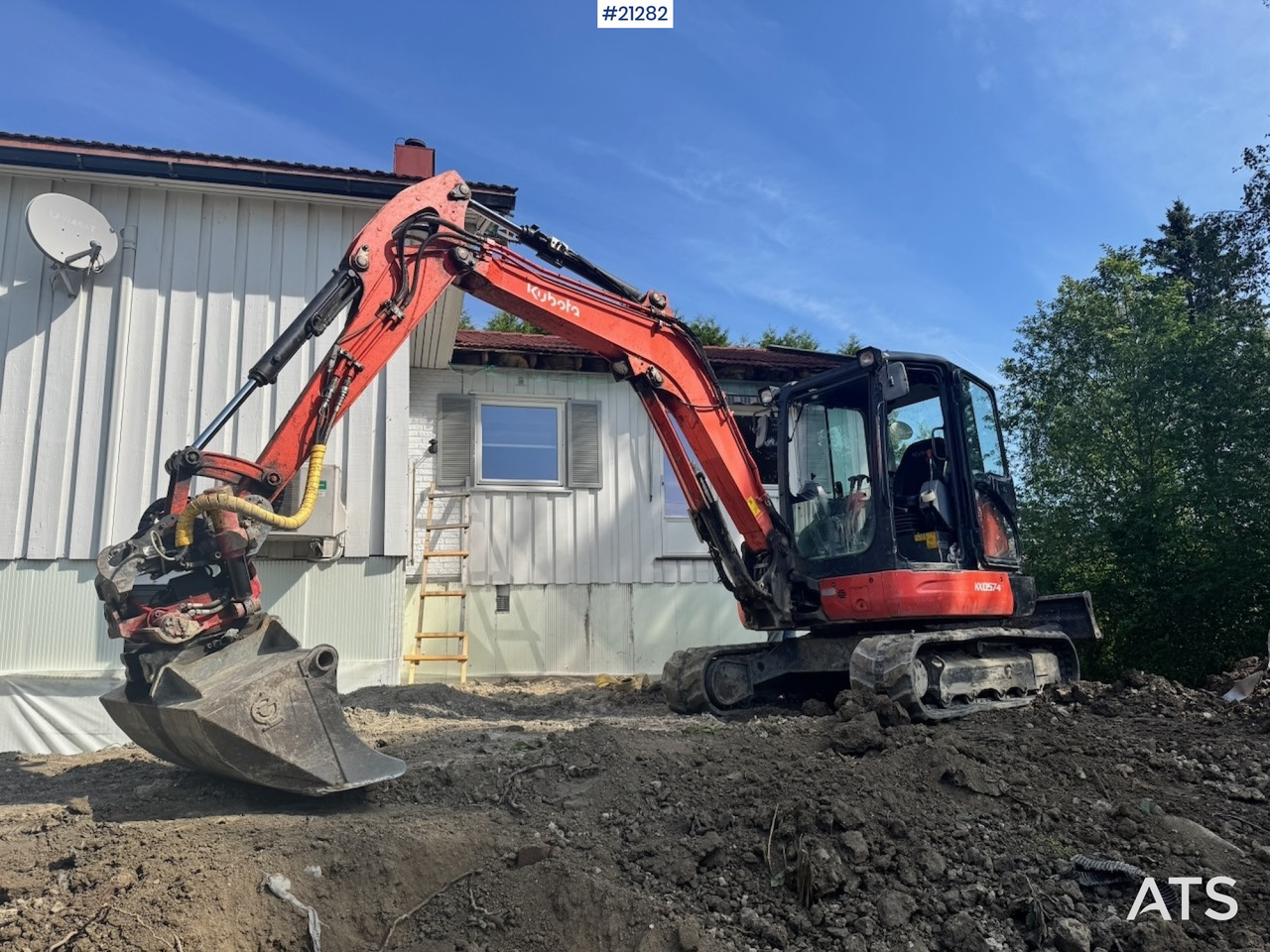 Kubota KX057-4 - Crawler excavator: picture 2 Kubota KX057-4 - Crawler excavator: picture 2