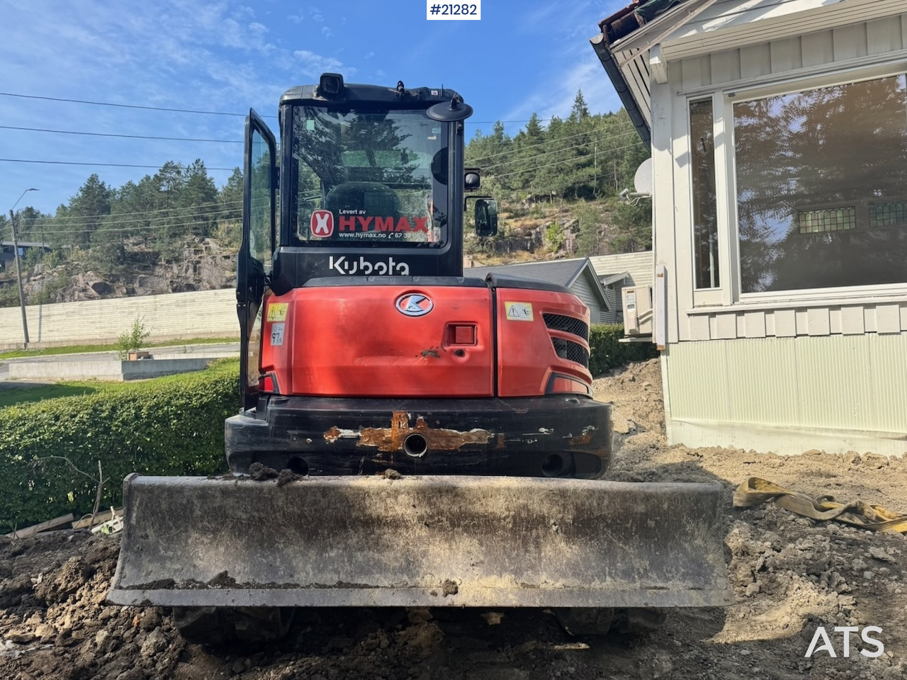 Kubota KX057-4 - Crawler excavator: picture 4 Kubota KX057-4 - Crawler excavator: picture 4