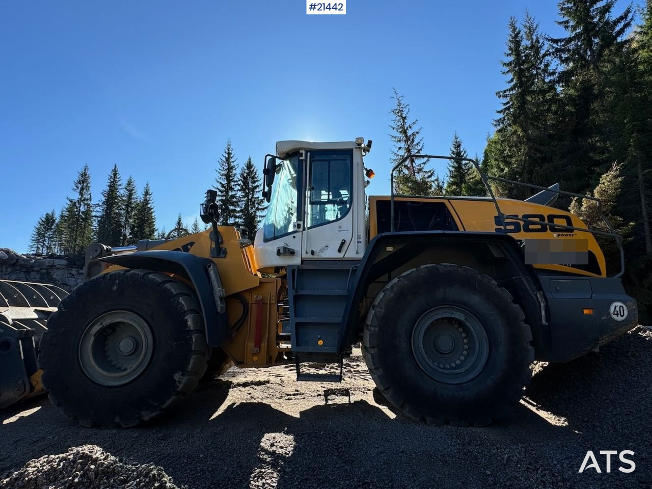 Liebherr L580 - Wheel loader: picture 5 Liebherr L580 - Wheel loader: picture 5