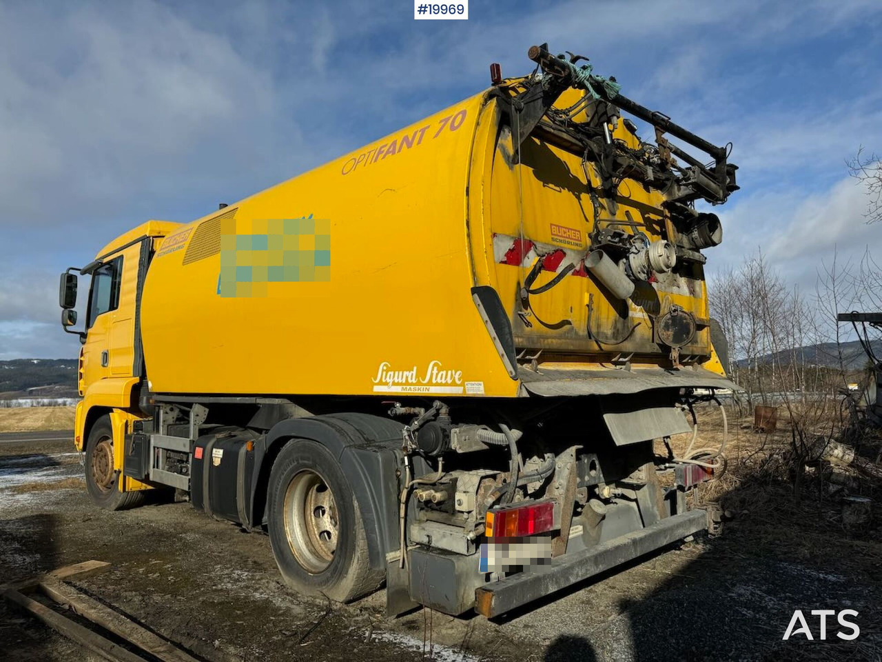 MAN 18.313 - Road sweeper: picture 3 MAN 18.313 - Road sweeper: picture 3