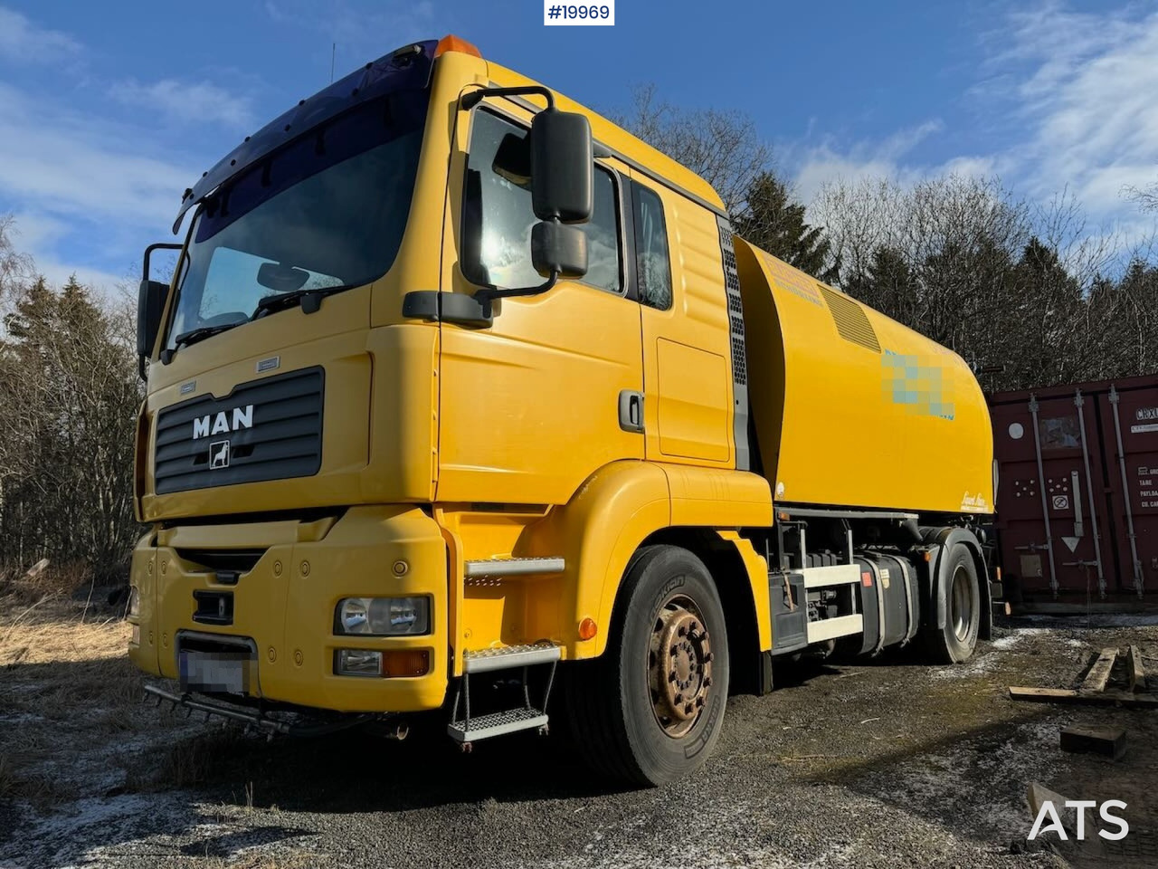 MAN 18.313 - Road sweeper: picture 1 MAN 18.313 - Road sweeper: picture 1