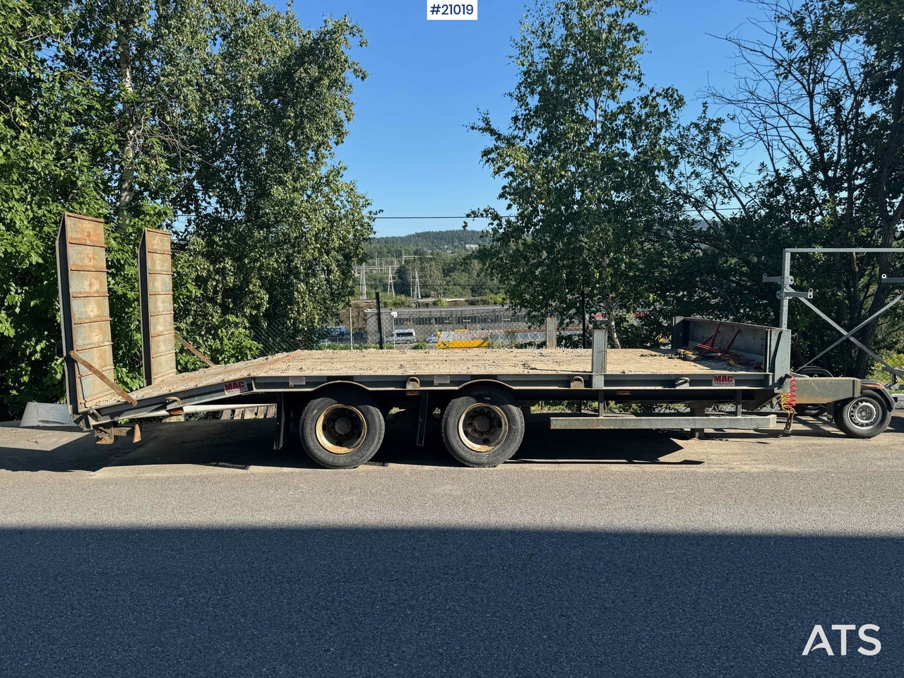 McCauley maskinhenger - Low loader trailer: picture 3 McCauley maskinhenger - Low loader trailer: picture 3
