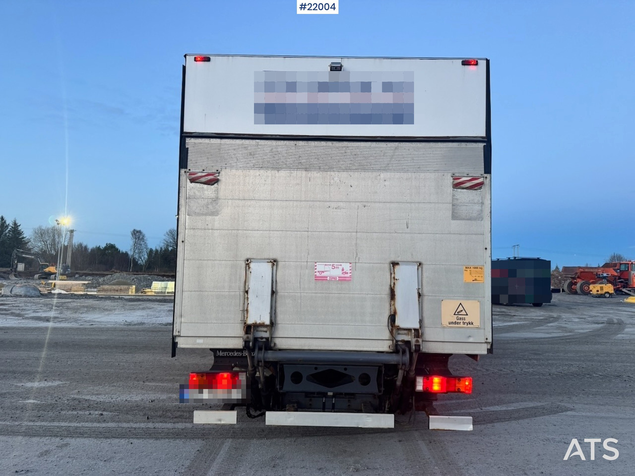 Mercedes 2012 Mercedes Atego 818 Skapbil m/ Løftelem. 140 000 km! - Box truck: picture 5 Mercedes 2012 Mercedes Atego 818 Skapbil m/ Løftelem. 140 000 km! - Box truck: picture 5