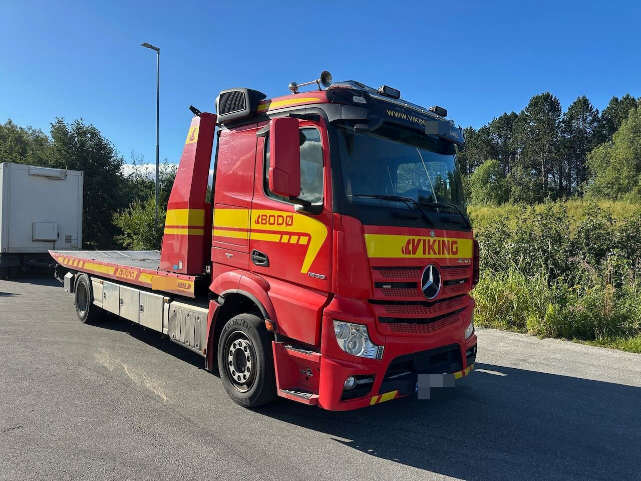 Mercedes ACTROS 1935 4x2 bergingsbil. Nyoverhalt styringsenhet. SE VIDEO - Tow truck: picture 2 Mercedes ACTROS 1935 4x2 bergingsbil. Nyoverhalt styringsenhet. SE VIDEO - Tow truck: picture 2