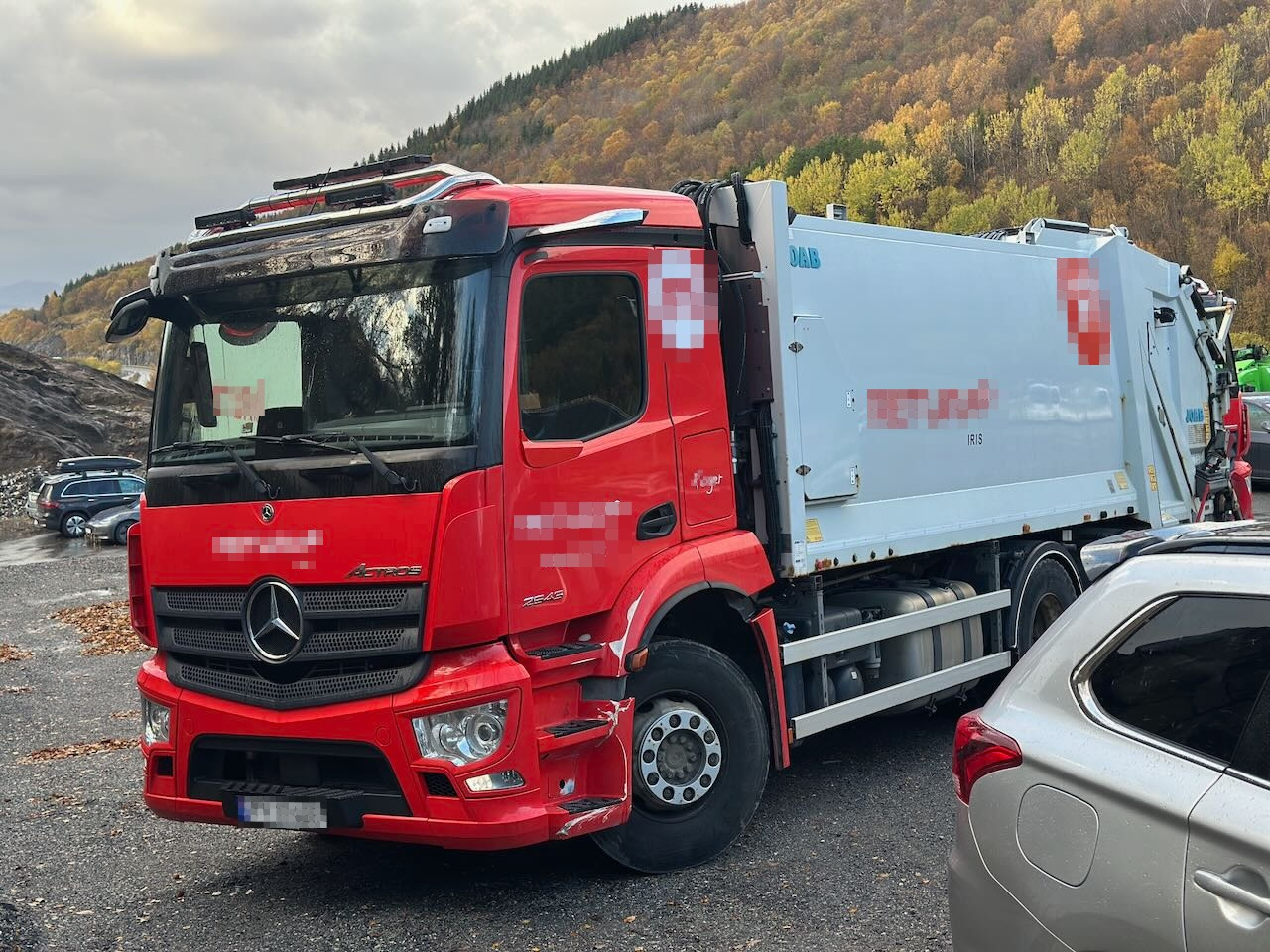 Mercedes Actros 2543 6x2 2 – kammers komprimatorbil m/ 2020 JOAB Anaconda twin påbygg - Garbage truck: picture 2 Mercedes Actros 2543 6x2 2 – kammers komprimatorbil m/ 2020 JOAB Anaconda twin påbygg - Garbage truck: picture 2