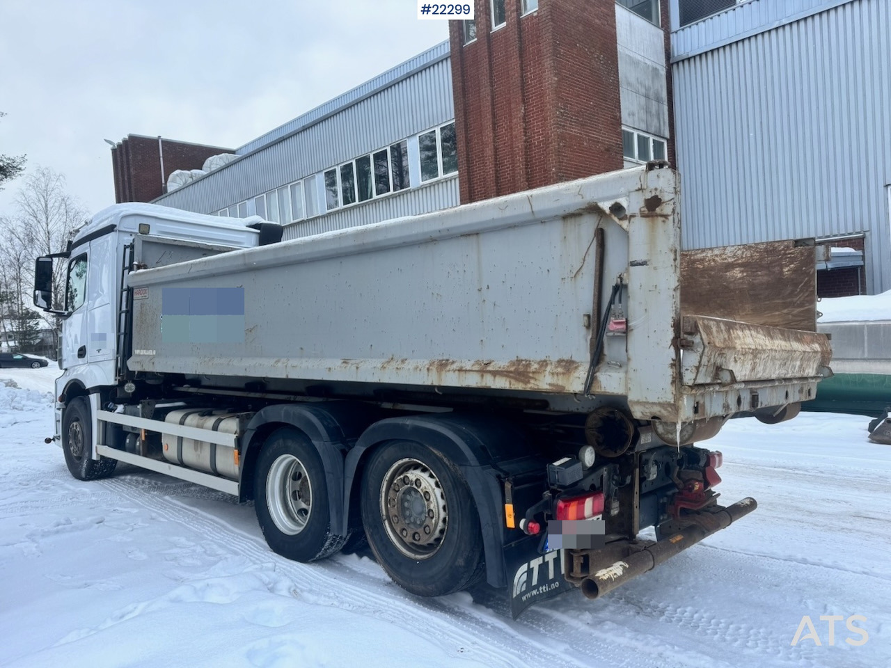 Mercedes Actros 2551 6x2 Krokbil – Uten Kasse SE VIDEO - Hook lift truck: picture 3 Mercedes Actros 2551 6x2 Krokbil – Uten Kasse SE VIDEO - Hook lift truck: picture 3