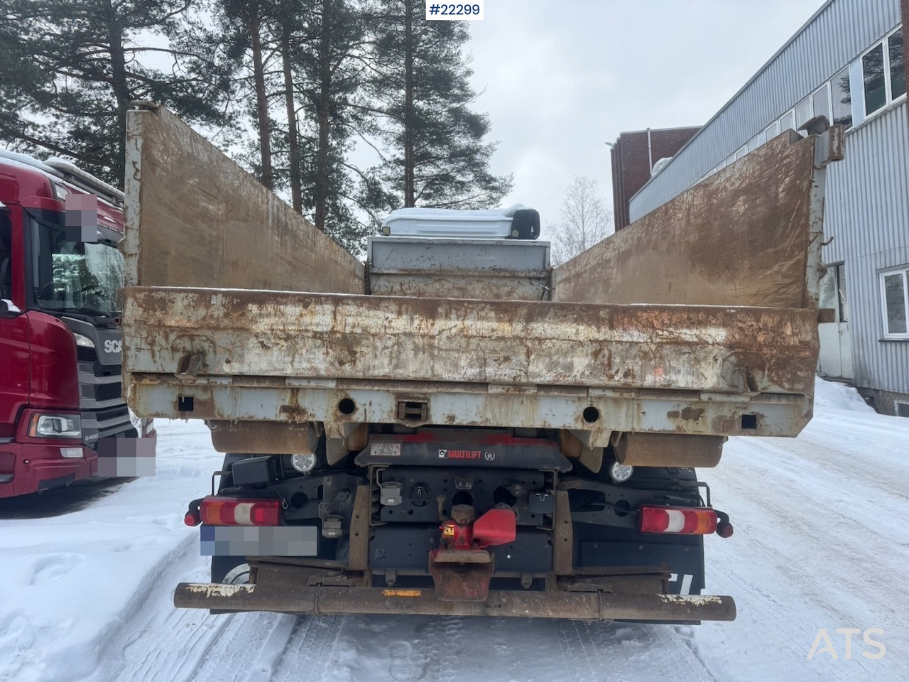 Mercedes Actros 2551 6x2 Krokbil – Uten Kasse SE VIDEO - Hook lift truck: picture 5 Mercedes Actros 2551 6x2 Krokbil – Uten Kasse SE VIDEO - Hook lift truck: picture 5