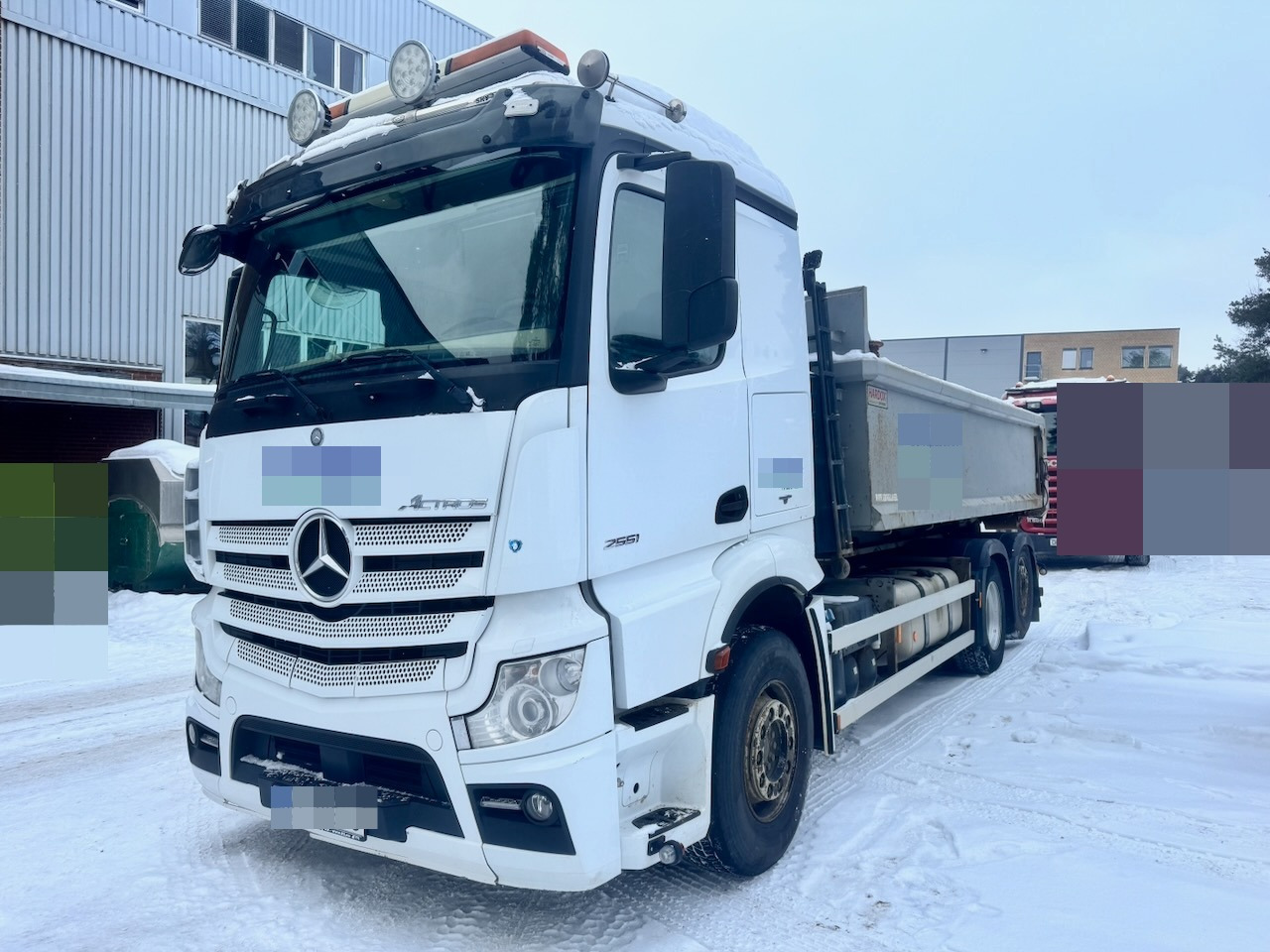 Mercedes Actros 2551 6x2 Krokbil – Uten Kasse SE VIDEO - Hook lift truck: picture 1 Mercedes Actros 2551 6x2 Krokbil – Uten Kasse SE VIDEO - Hook lift truck: picture 1