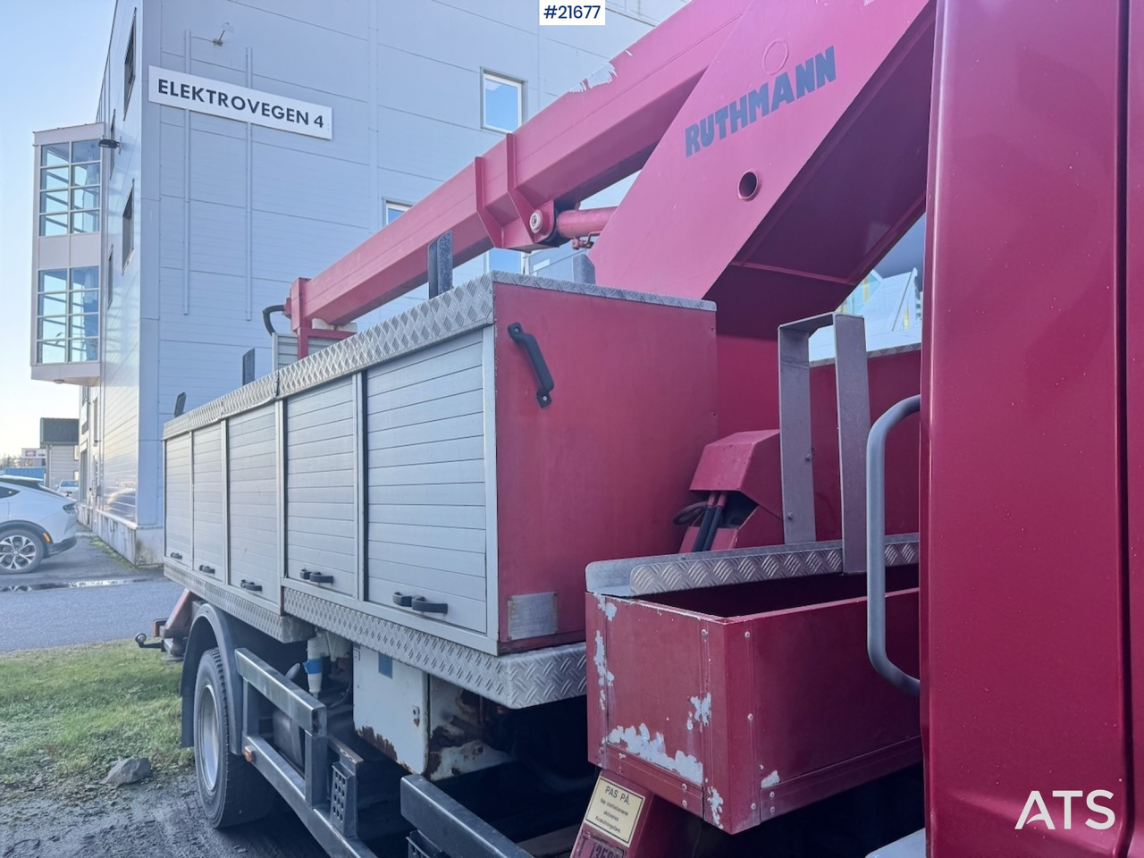 Mercedes-Benz Mercedes Atego 4x2 18 meters Liftbil - Truck mounted aerial platform: picture 5 Mercedes-Benz Mercedes Atego 4x2 18 meters Liftbil - Truck mounted aerial platform: picture 5