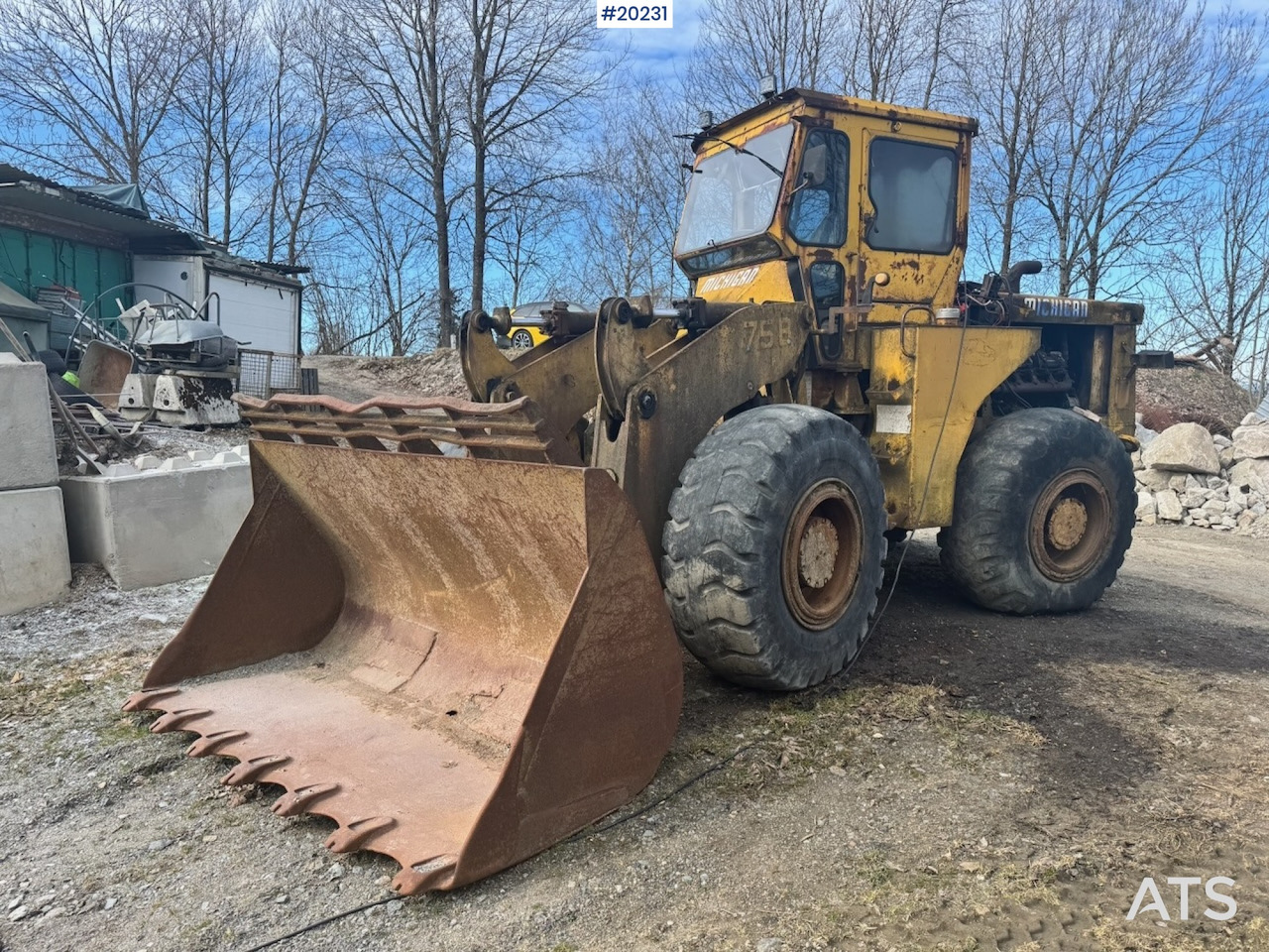 Michigan 75B - Wheel loader: picture 1 Michigan 75B - Wheel loader: picture 1