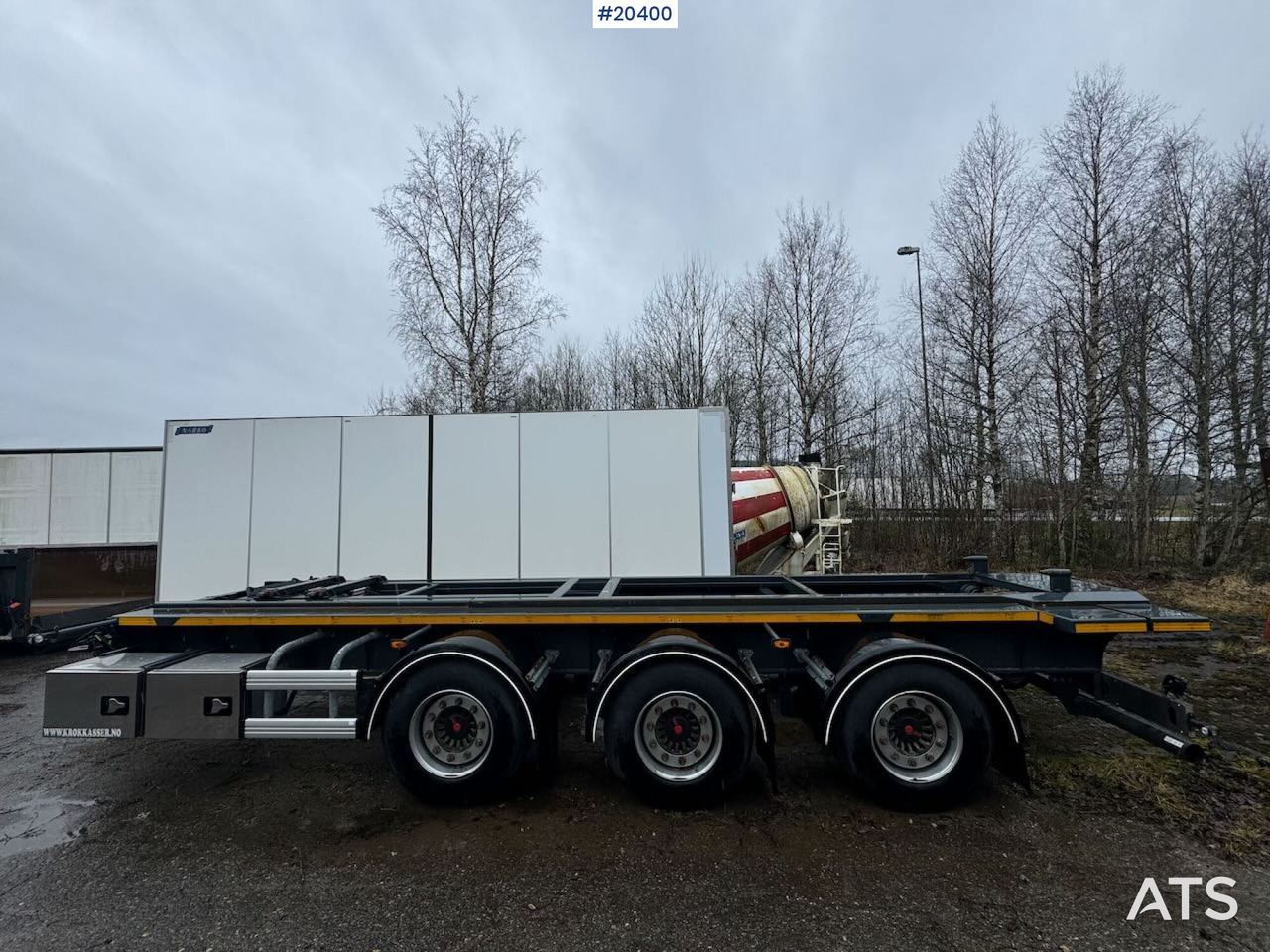 NC 2019 NC Engineering krokkjerre - Roll-off/ Skip trailer: picture 1 NC 2019 NC Engineering krokkjerre - Roll-off/ Skip trailer: picture 1