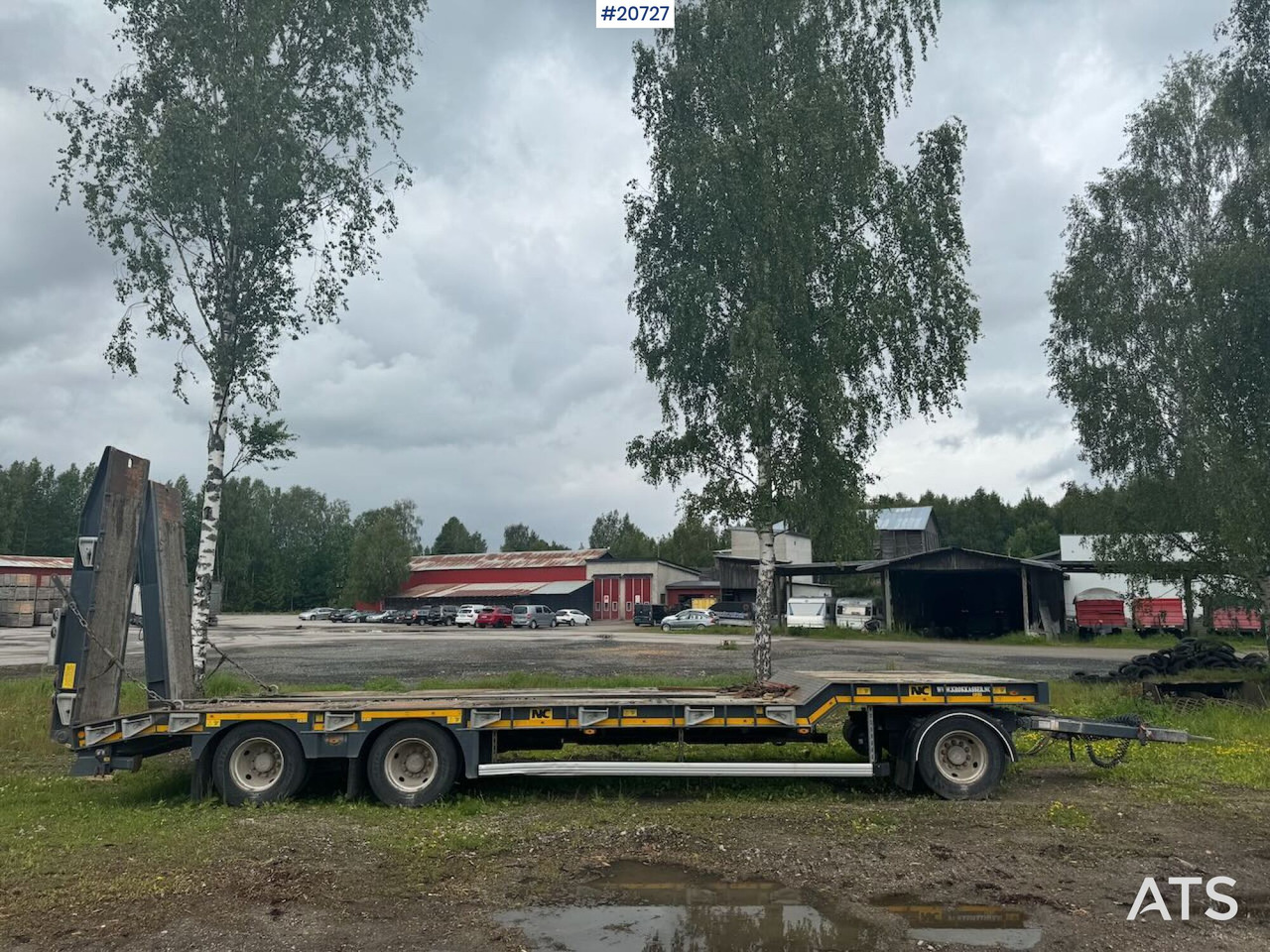 NC m/ hydrauliske kjørebruer - Low loader trailer: picture 2 NC m/ hydrauliske kjørebruer - Low loader trailer: picture 2