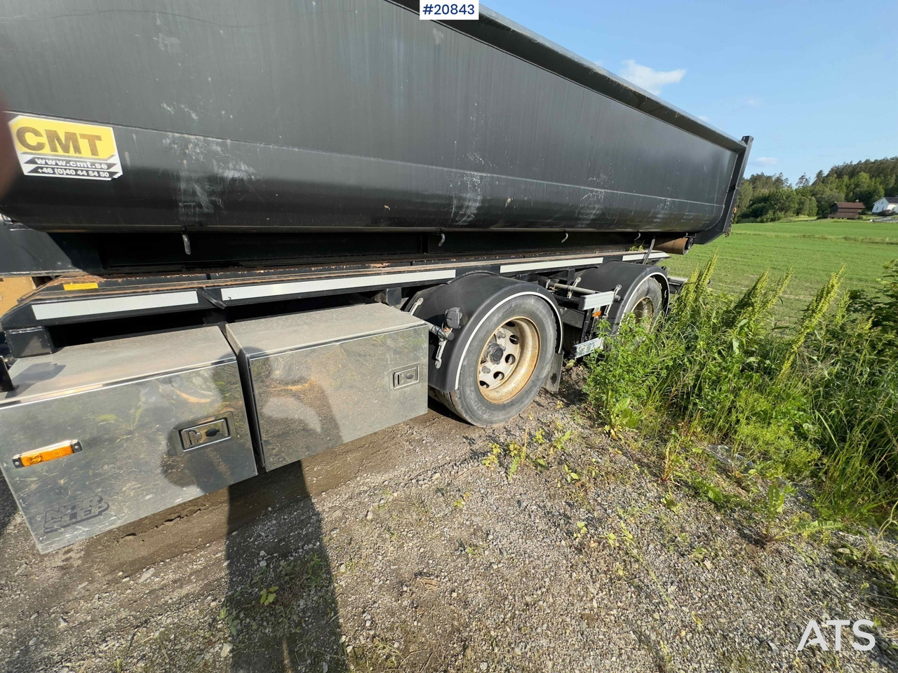 NOR SLEP 2 akslet krokhenger med tipp - Roll-off/ Skip trailer: picture 3 NOR SLEP 2 akslet krokhenger med tipp - Roll-off/ Skip trailer: picture 3