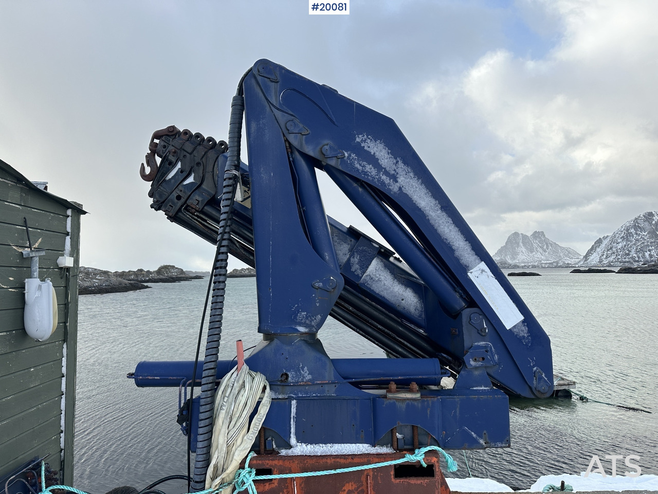 Palfinger PK 14080 C kran m/ hydraulikk pumpe - Loader crane: picture 1 Palfinger PK 14080 C kran m/ hydraulikk pumpe - Loader crane: picture 1