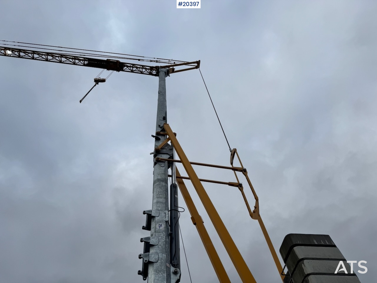 Self-erecting tower crane Potain IGO50: picture 9