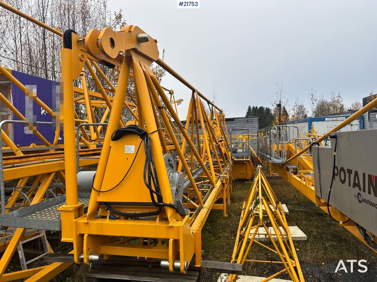 Potain MDT 109 2C Tårnkran - Tower crane: picture 3 Potain MDT 109 2C Tårnkran - Tower crane: picture 3