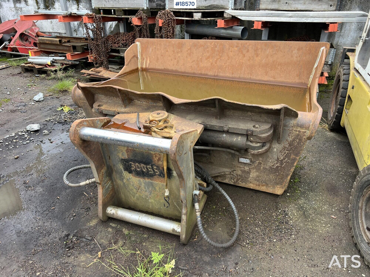 SMP Pusseskuffe - Excavator bucket for Construction machinery: picture 4 SMP Pusseskuffe - Excavator bucket for Construction machinery: picture 4