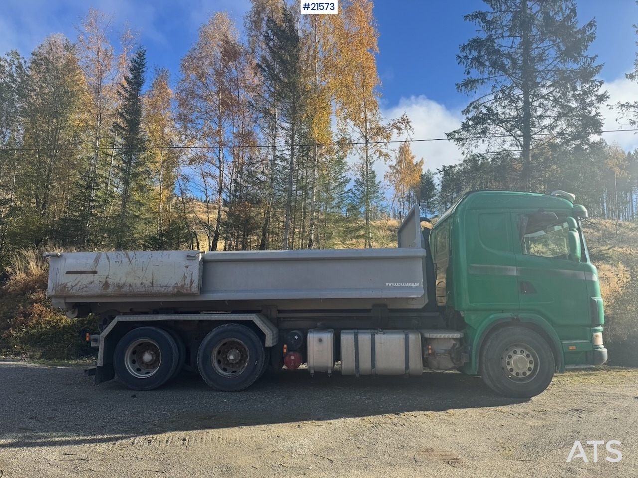 Scania 124G 6x2 Krokbil - Hook lift truck: picture 3 Scania 124G 6x2 Krokbil - Hook lift truck: picture 3