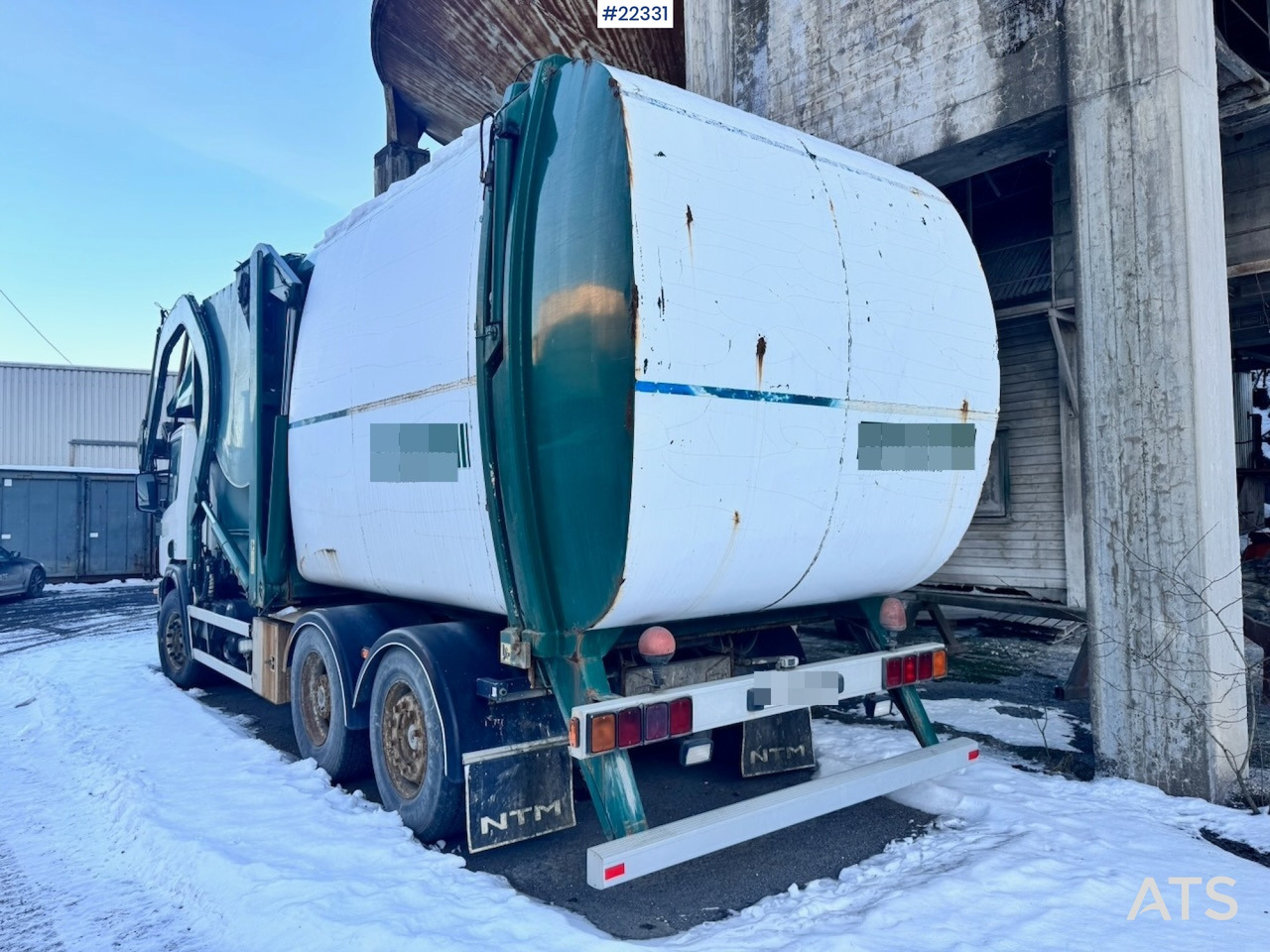 Scania P114 380 Komprimatorbil m/ frontlaster. - Garbage truck: picture 2 Scania P114 380 Komprimatorbil m/ frontlaster. - Garbage truck: picture 2