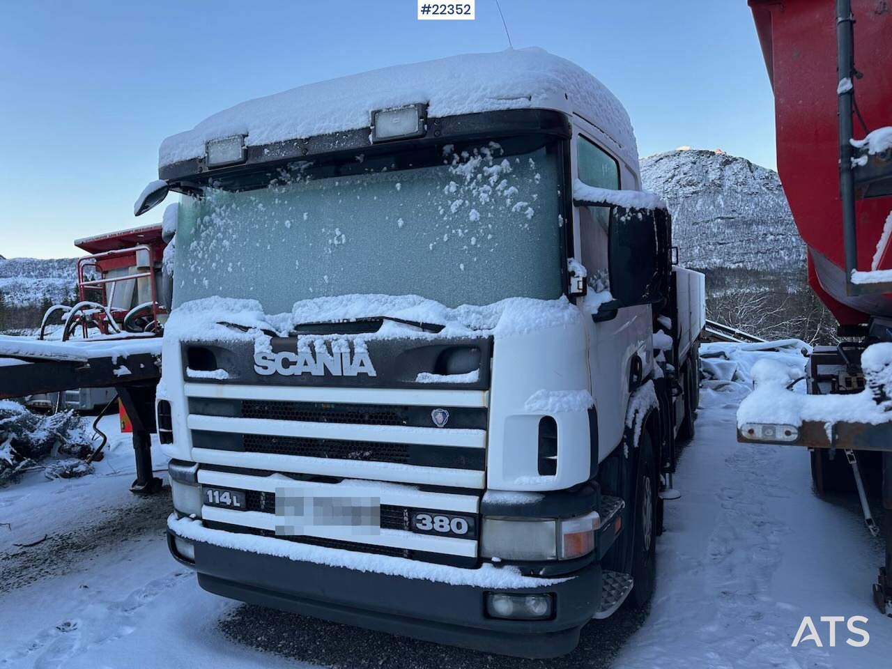 Scania P114 6x2 kranbil m/ Palfinger PK 29002 kran og vinsj - Crane truck: picture 2 Scania P114 6x2 kranbil m/ Palfinger PK 29002 kran og vinsj - Crane truck: picture 2