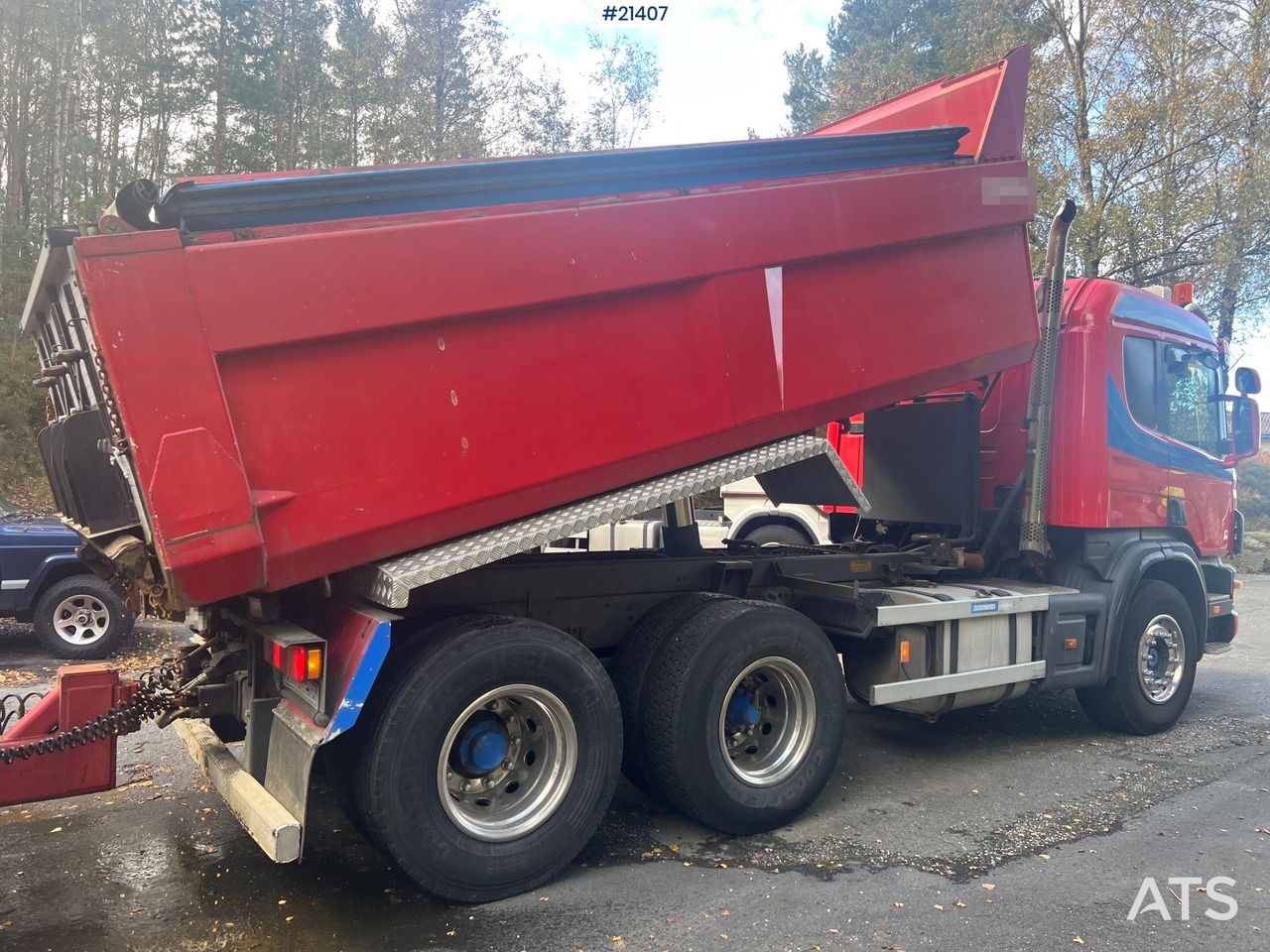 Tipper Scania P124G: picture 9