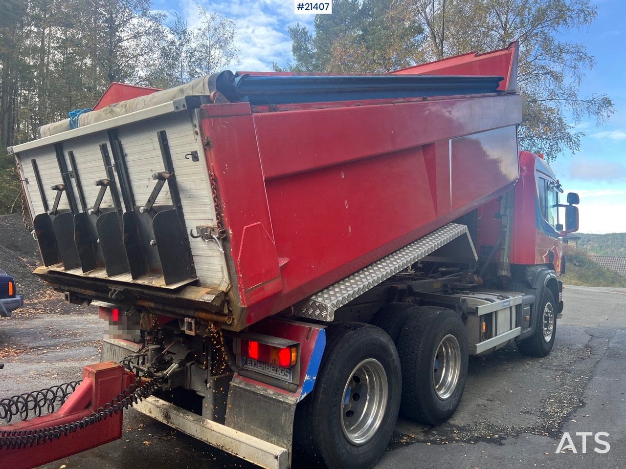 Tipper Scania P124G: picture 10
