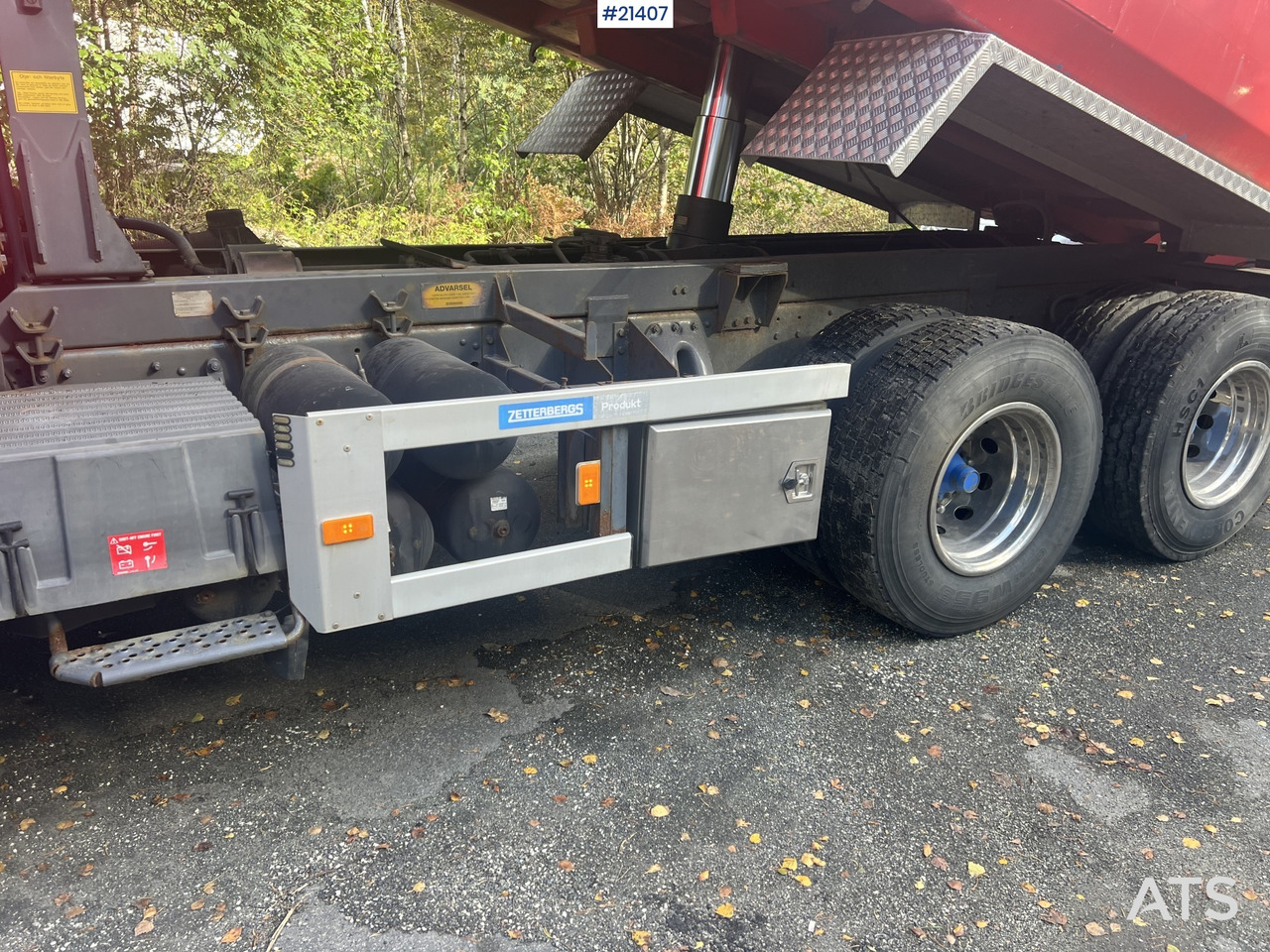 Tipper Scania P124G: picture 13